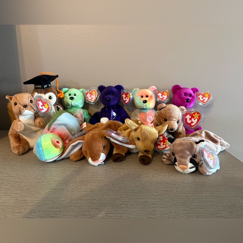 Vintage Ty Beanie Babies NWT - Lot of 11